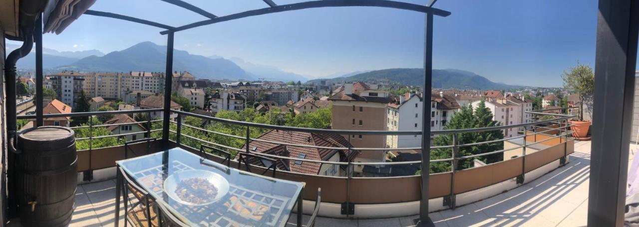 Ferienwohnung Penthouse Flat South-Facing Terrace - Welkeys Annecy Exterior foto